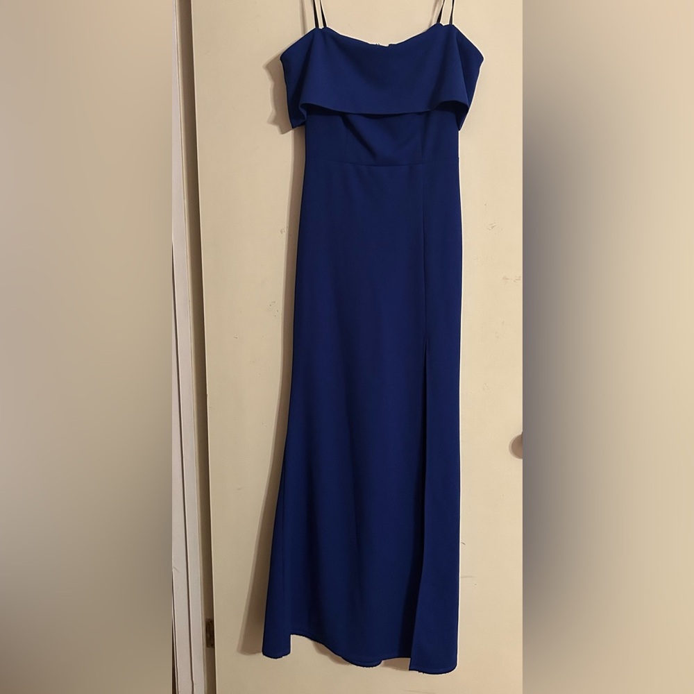 Windsor Strapless Royal Blue Dress